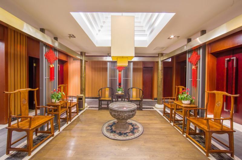 Langzhong Grand Hotel Shahepu Exterior photo